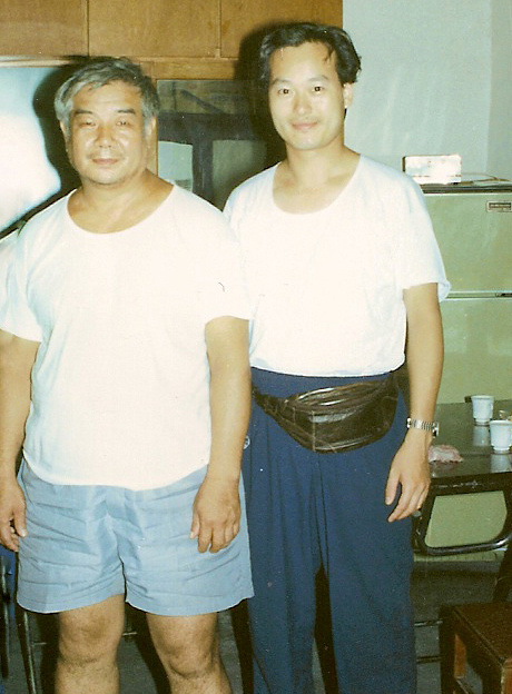 Liu Chengde con Haoqing Liu